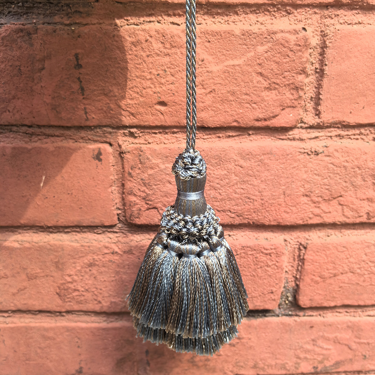 4 Pack Tassel Set 5in Decorative Tassel Ornament β Elegant Hanging Charm for Wall, Door, Bag or Gift Wrapping
