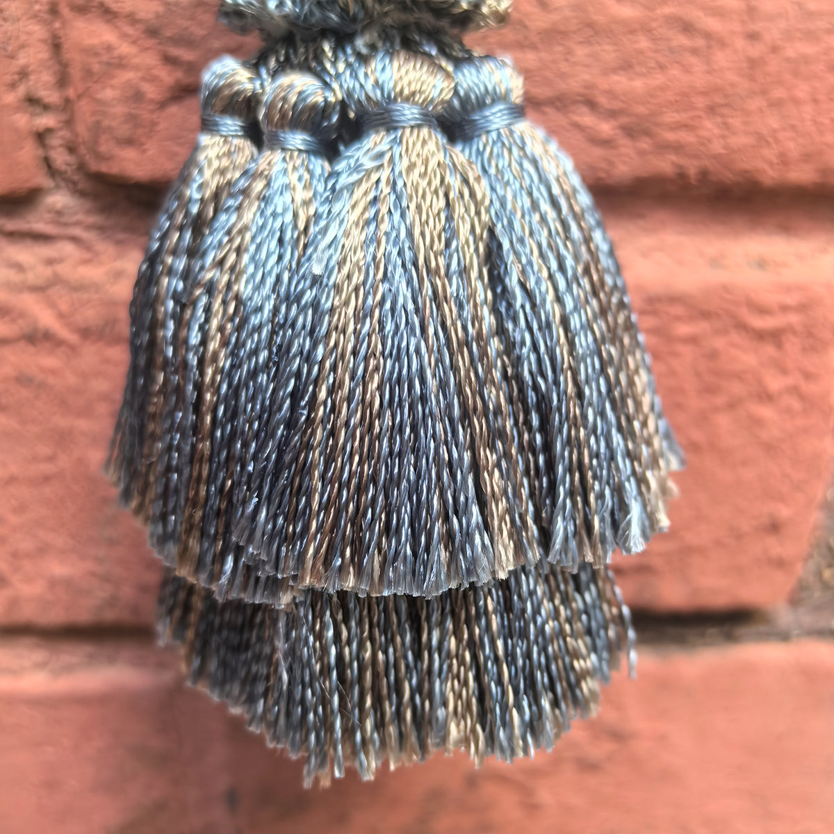 4 Pack Tassel Set 5in Decorative Tassel Ornament β Elegant Hanging Charm for Wall, Door, Bag or Gift Wrapping