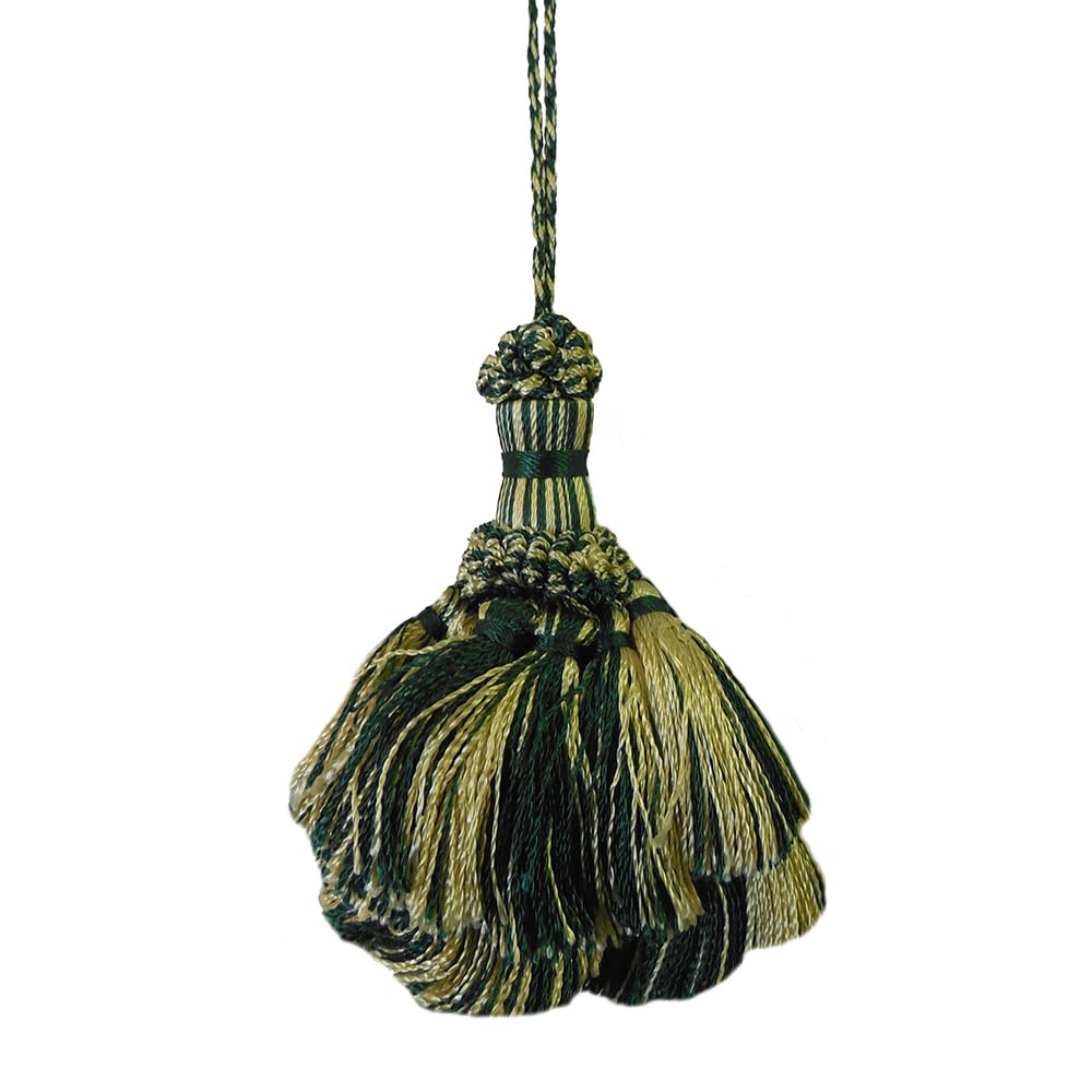 4 Pack Tassel Set 5in Decorative Tassel Ornament β Elegant Hanging Charm for Wall, Door, Bag or Gift Wrapping