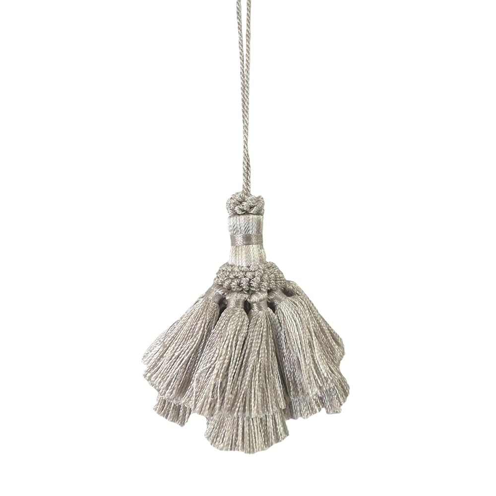 4 Pack Tassel Set 5in Decorative Tassel Ornament β Elegant Hanging Charm for Wall, Door, Bag or Gift Wrapping