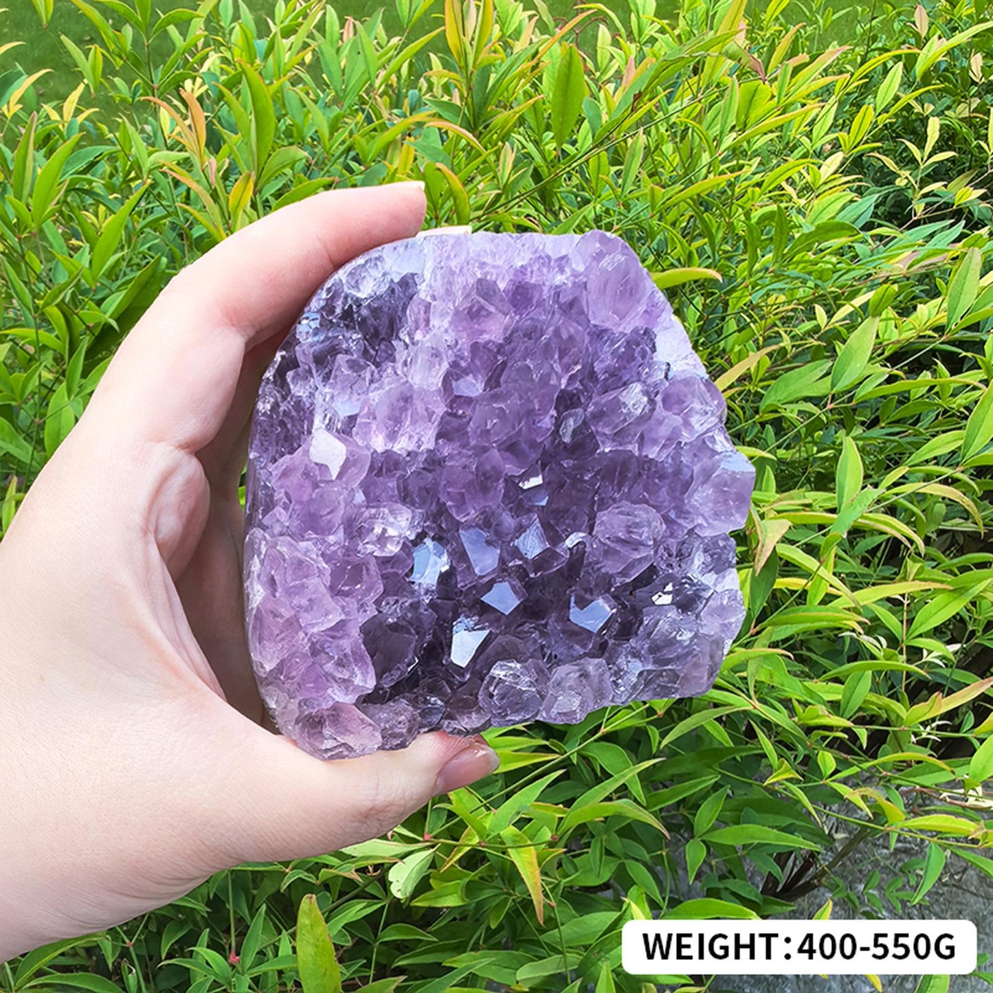 Natural Amethyst Crystal Cluster for Healing, Home Décor, and Spiritual Energy | Geode Specimen for Meditation and Altar Supplies