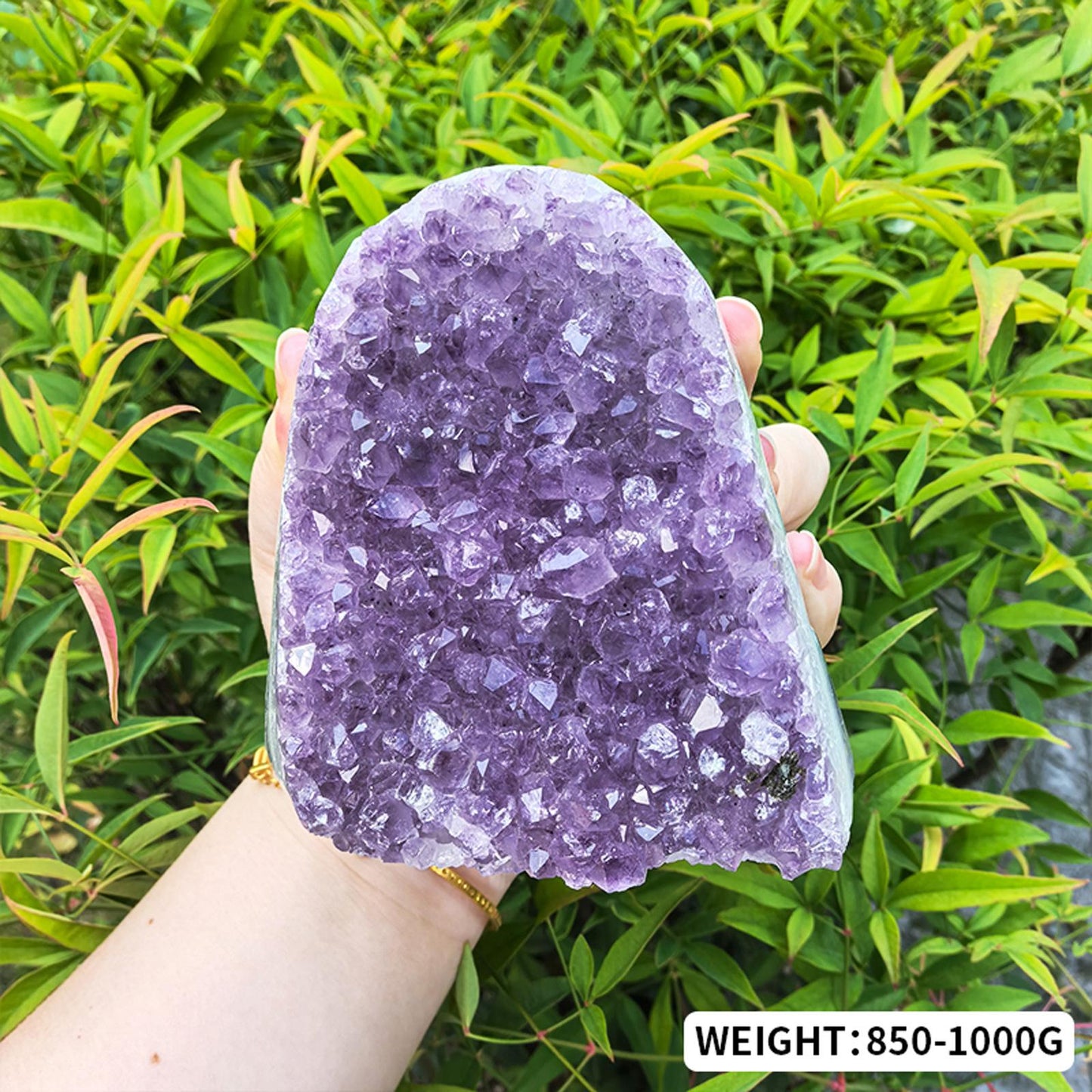 Natural Amethyst Crystal Cluster for Healing, Home Décor, and Spiritual Energy | Geode Specimen for Meditation and Altar Supplies