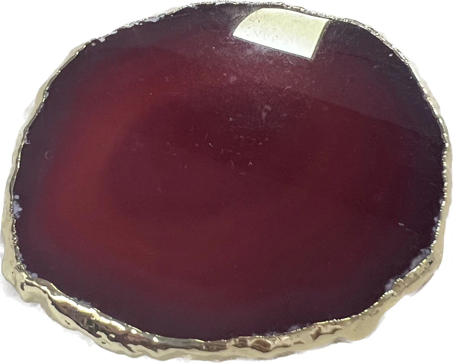 Natural Healing Crystal Agate Slice Coaster（Buy 4pcs+ Get Discount）