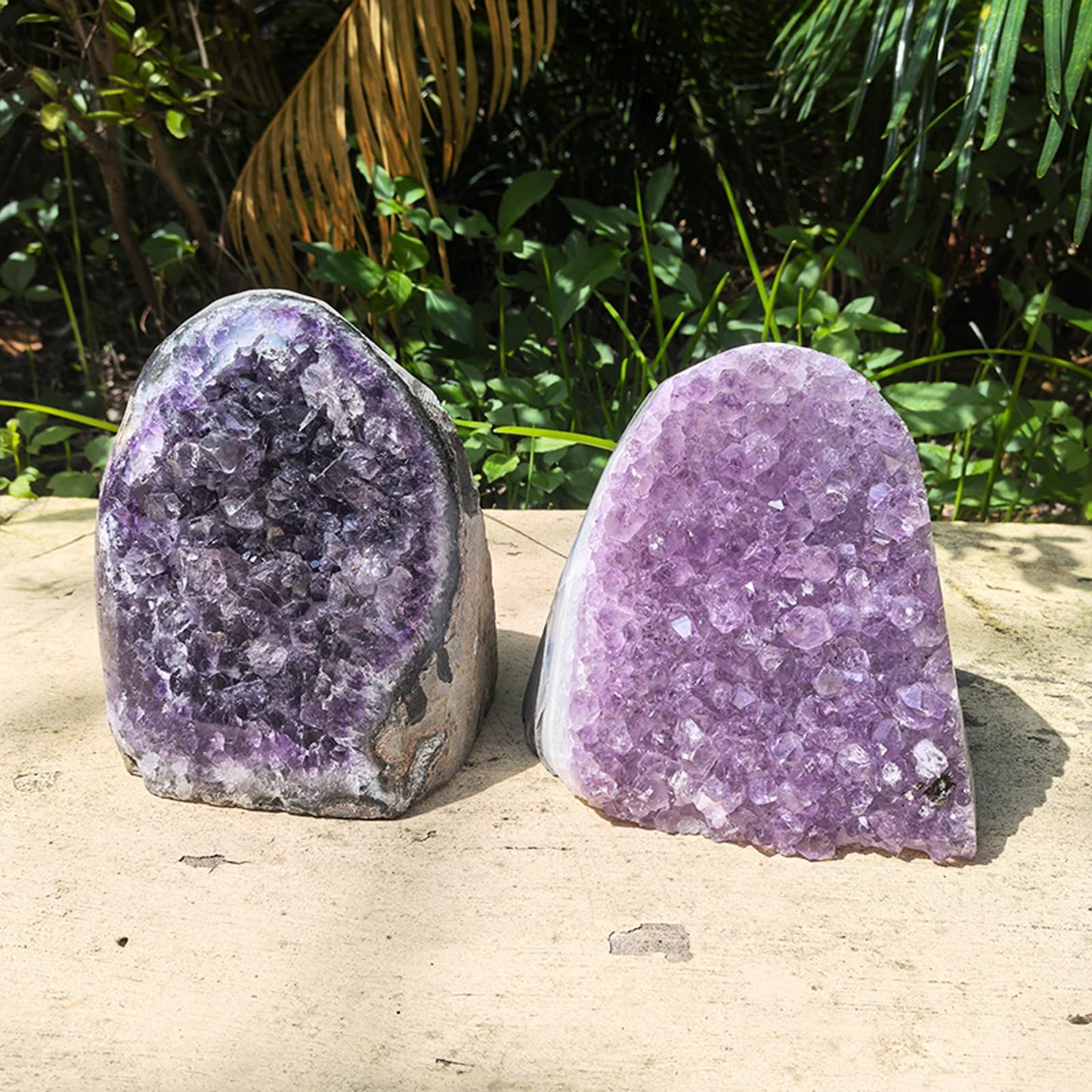 Natural Amethyst Crystal Cluster for Healing, Home Décor, and Spiritual Energy | Geode Specimen for Meditation and Altar Supplies