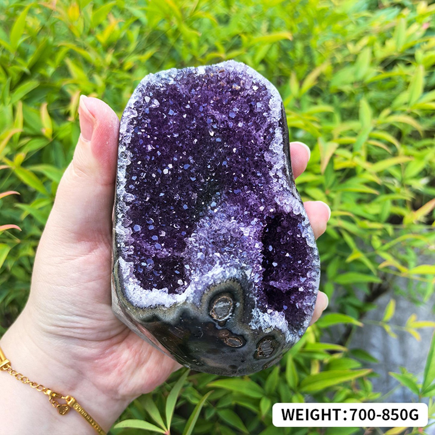 Natural Amethyst Crystal Cluster for Healing, Home Décor, and Spiritual Energy | Geode Specimen for Meditation and Altar Supplies