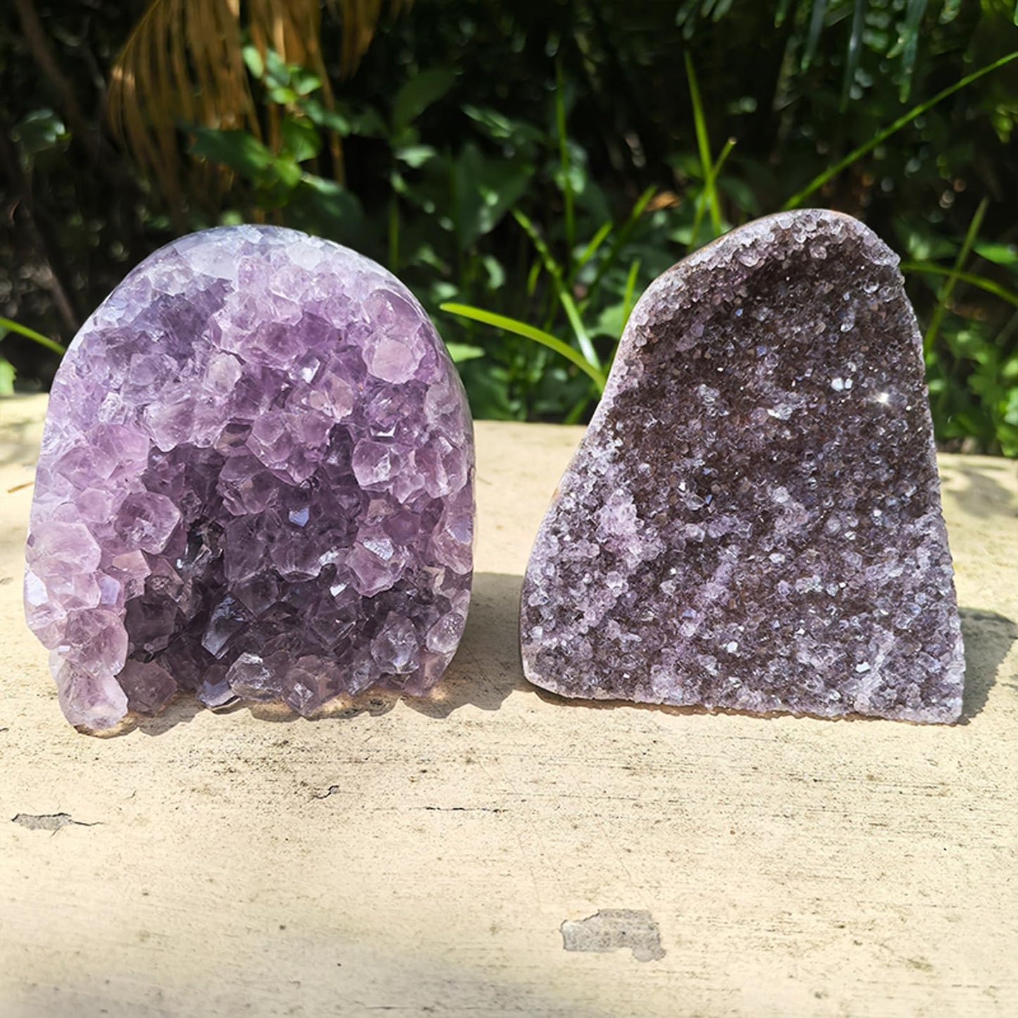 Natural Amethyst Crystal Cluster for Healing, Home Décor, and Spiritual Energy | Geode Specimen for Meditation and Altar Supplies