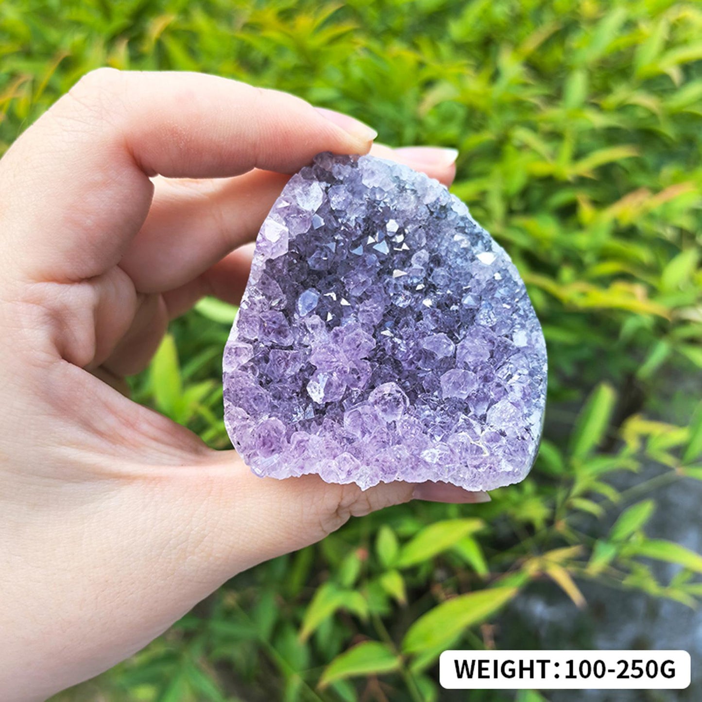 Natural Amethyst Crystal Cluster for Healing, Home Décor, and Spiritual Energy | Geode Specimen for Meditation and Altar Supplies