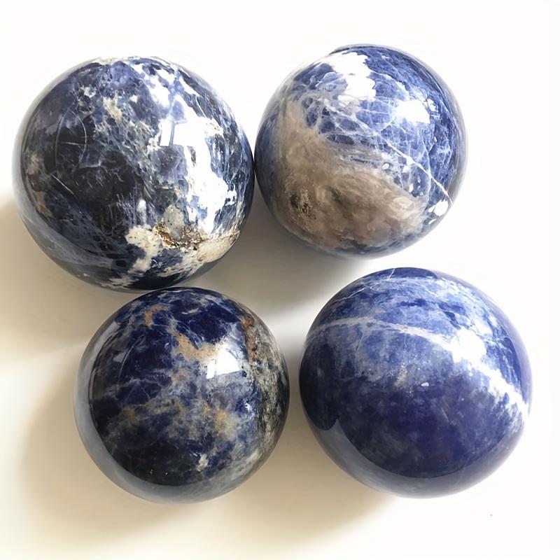 Experience the Power of Logic and Stability with Sodalite Sphere Fengshui Ornaments