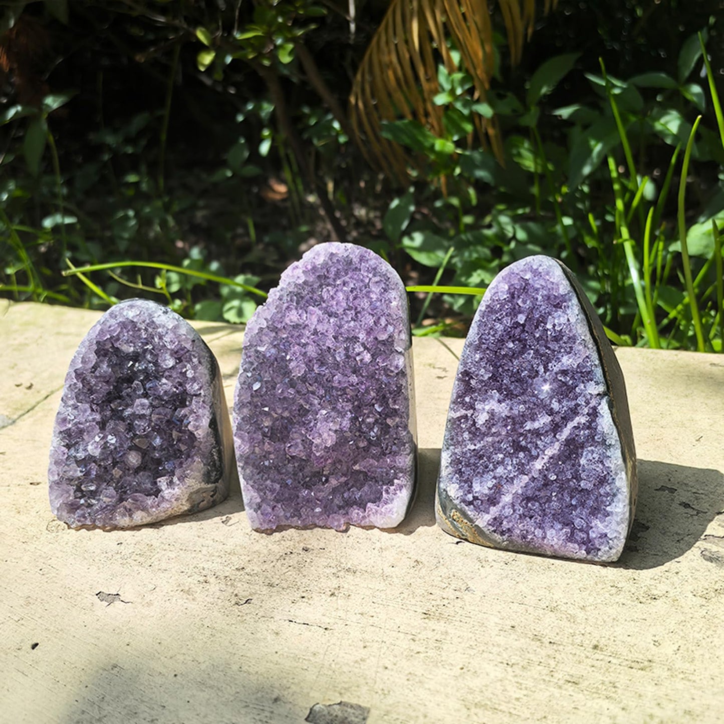 Natural Amethyst Crystal Cluster for Healing, Home Décor, and Spiritual Energy | Geode Specimen for Meditation and Altar Supplies