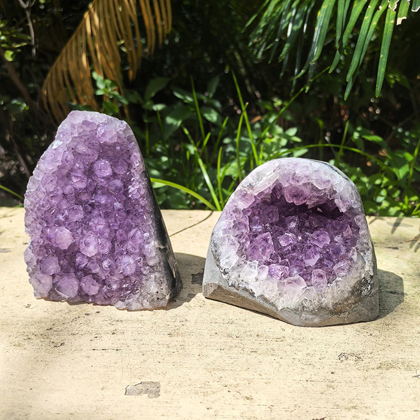 Natural Amethyst Crystal Cluster for Healing, Home Décor, and Spiritual Energy | Geode Specimen for Meditation and Altar Supplies