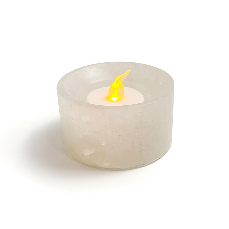 Natural Healing Crystal Candle Holder CH005