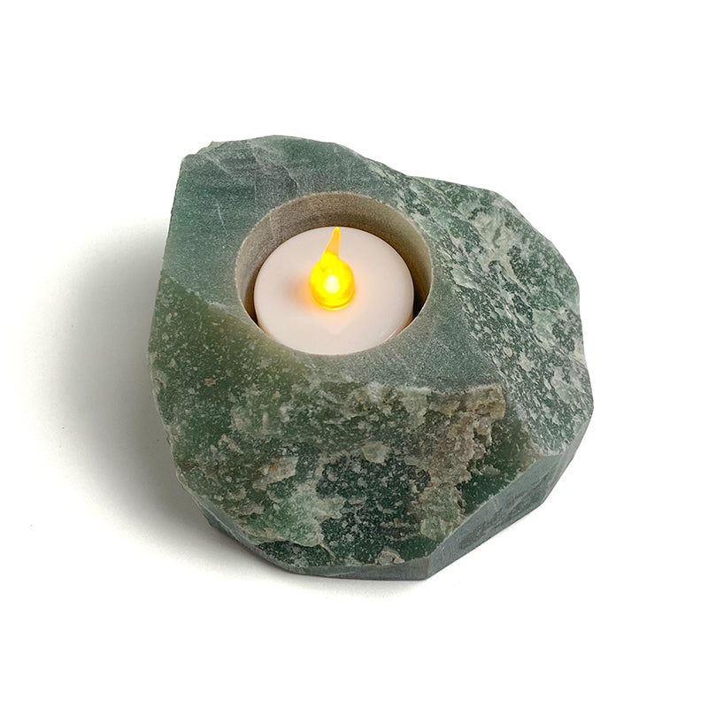 Natural Healing Crystal Candle Holder CH009