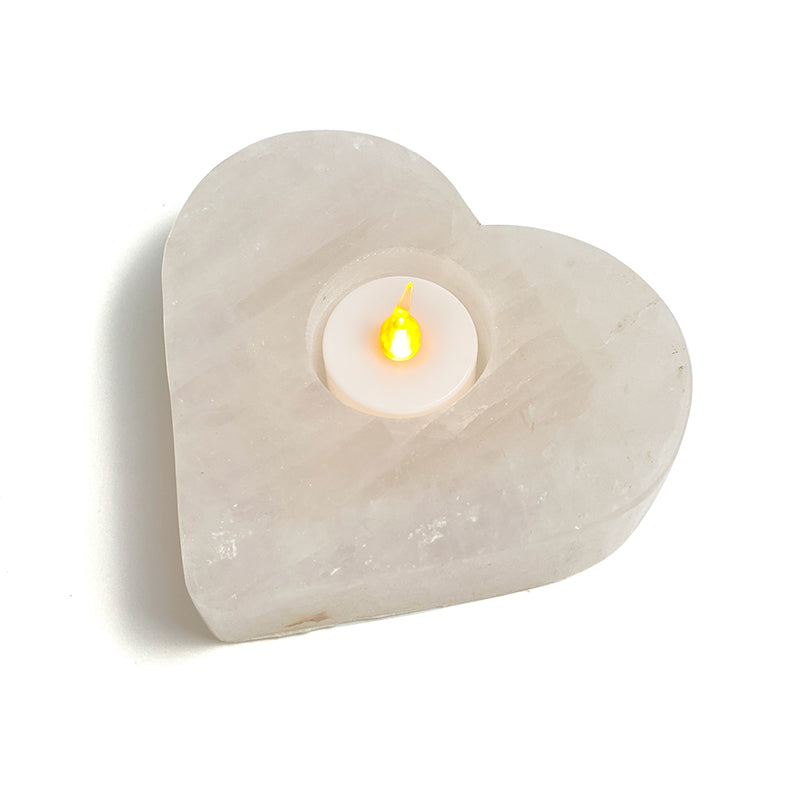 Natural Healing Crystal Candle Holder CH012