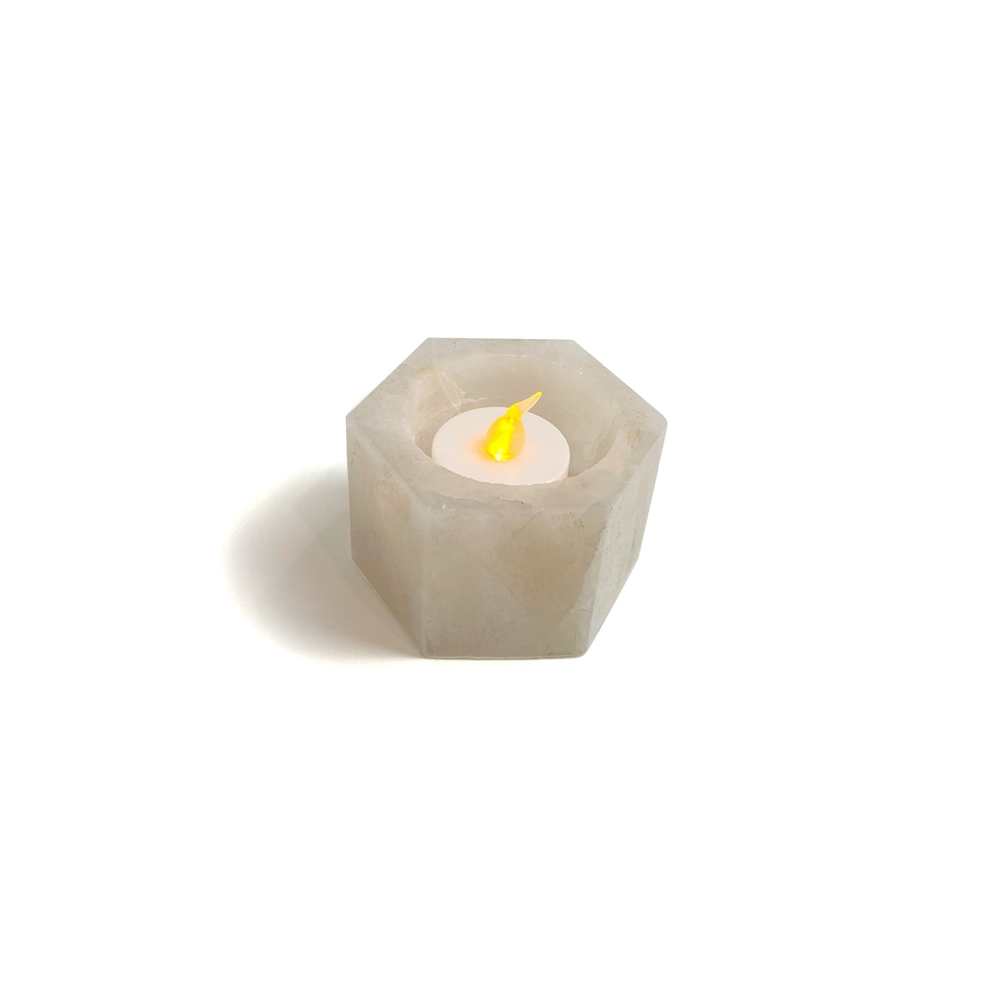 Natural Healing Crystal Candle Holder CH004