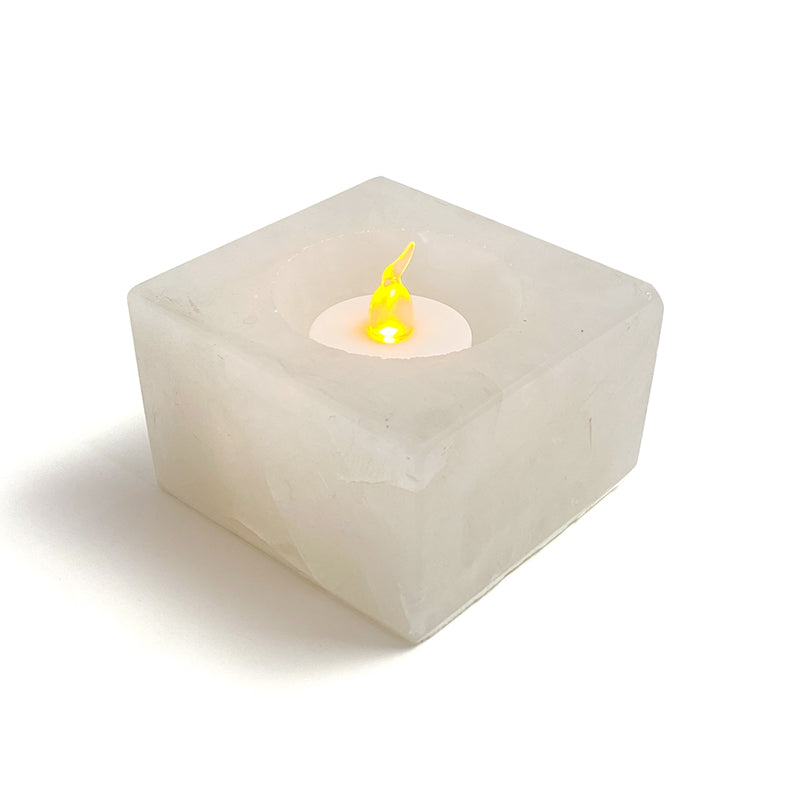 Natural Healing Crystal Candle Holder CH001