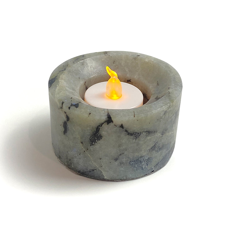 Natural Healing Crystal Candle Holder CH005