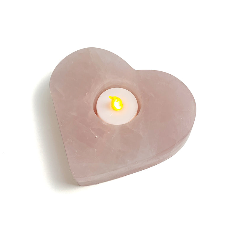 Natural Healing Crystal Candle Holder CH012