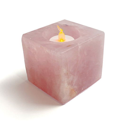 Natural Healing Crystal Candle Holder CH001