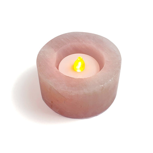 Natural Healing Crystal Candle Holder CH006