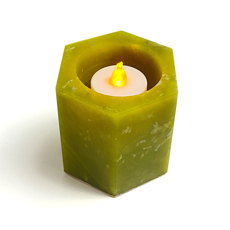 Natural Healing Crystal Candle Holder CH004