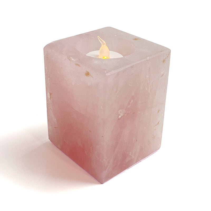 Natural Healing Crystal Candle Holder CH001