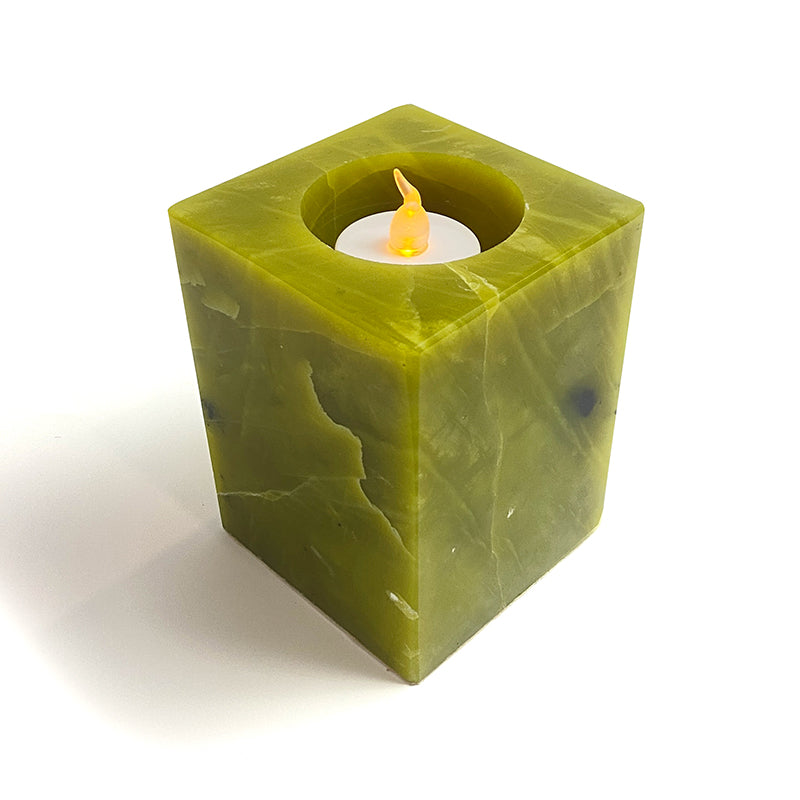 Natural Healing Crystal Candle Holder CH001