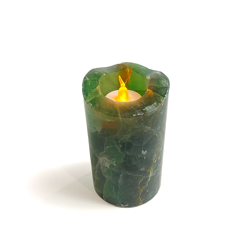 Natural Healing Crystal Candle Holder CH002