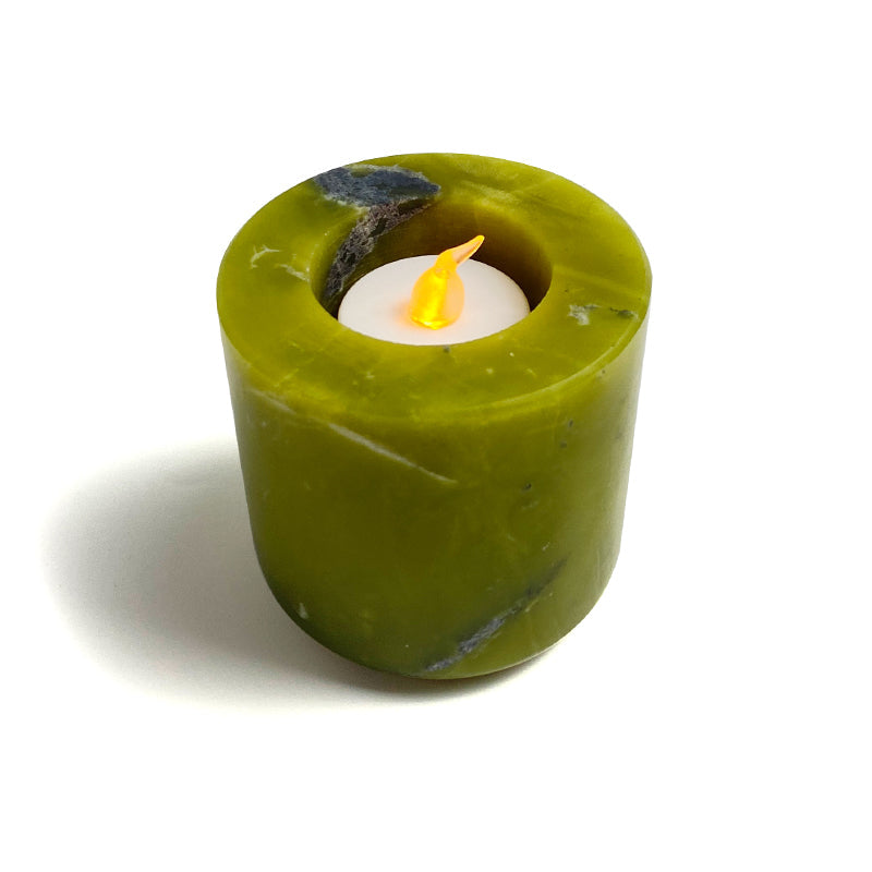 Natural Healing Crystal Candle Holder CH003