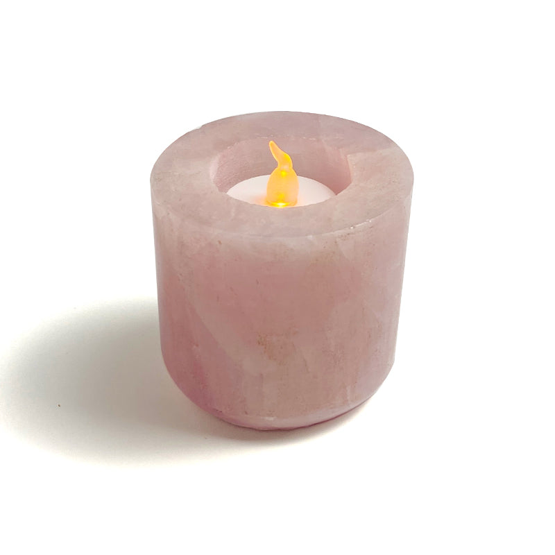 Natural Healing Crystal Candle Holder CH003