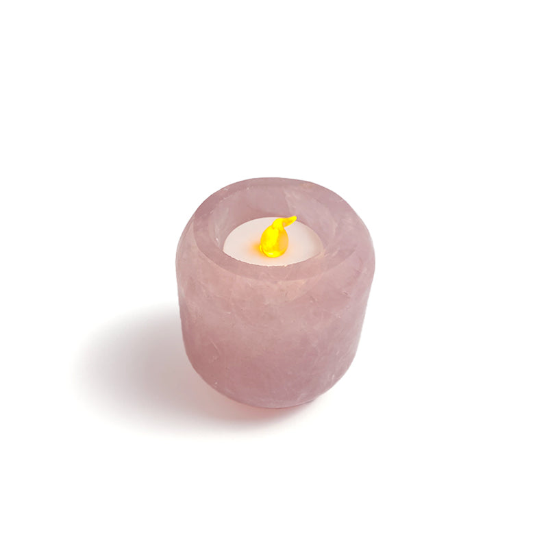 Natural Healing Crystal Candle Holder CH007