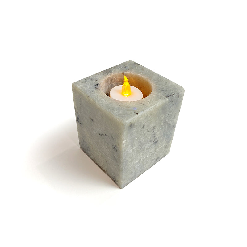 Natural Healing Crystal Candle Holder CH007